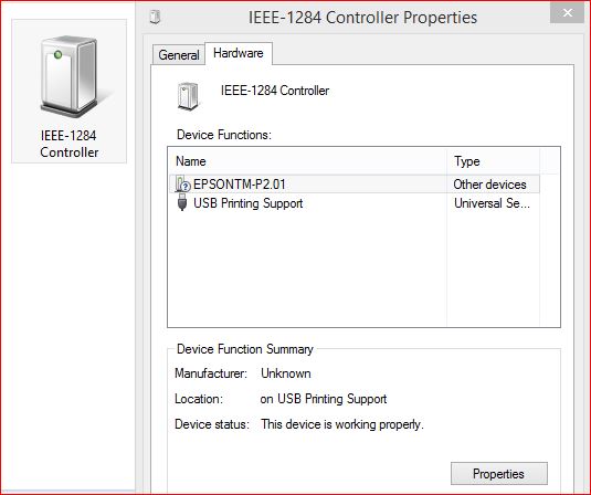 Ieee 1284 Controller Windows 10